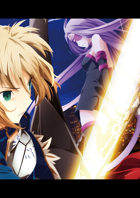 Saber, Archer and Rider / PLATINA