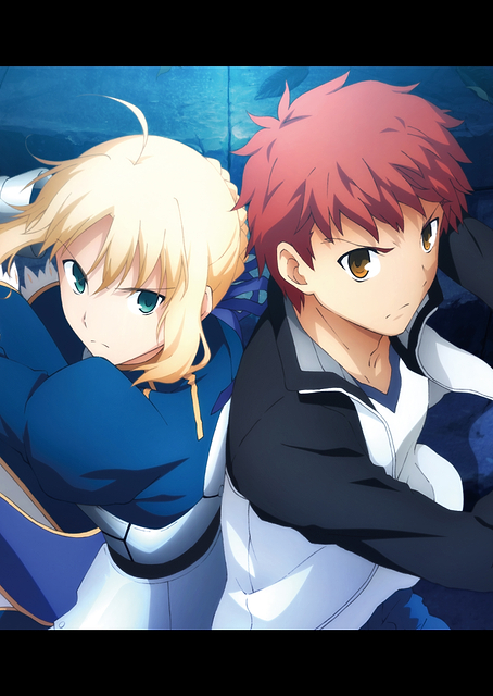 Saber and Shirou Emiya / PLATINA