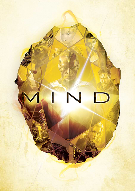 Yellow Infinity Stone / platina