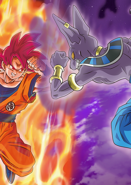 Goku vs. Beerus / PLATINA