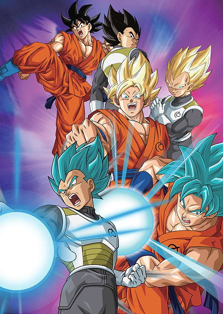 Iconic Saiyan Duo / platina