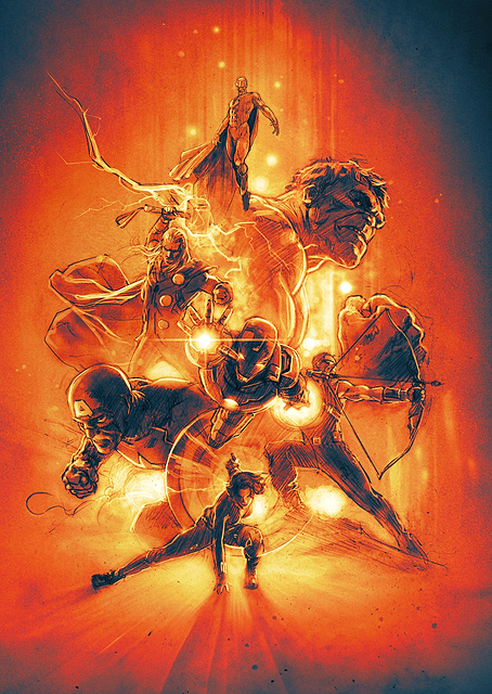 Infinity Saga Sketch 3 / platina