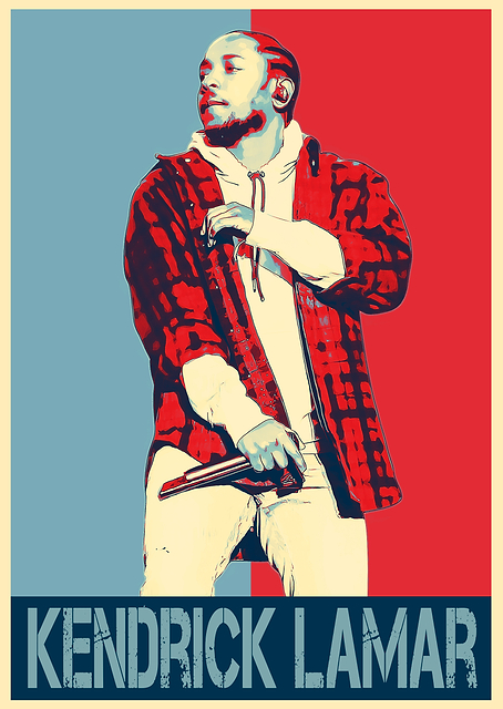 Kendrick Lamar Poster / platina