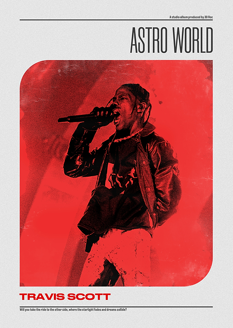 Travis Scott Astro World / platina