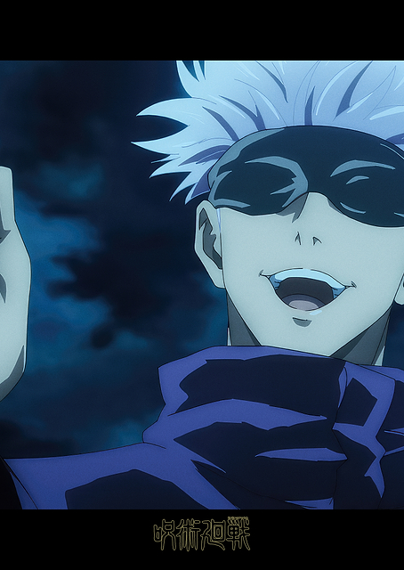 JJK S01: Gojo Satoru smile / PLATINA