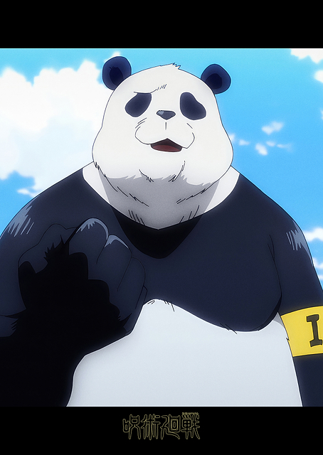 JJK S01: Panda from Jujutsu Kaisen / PLATINA