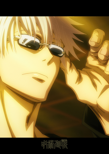 JJK S01: Gojo with Glasses / PLATINA