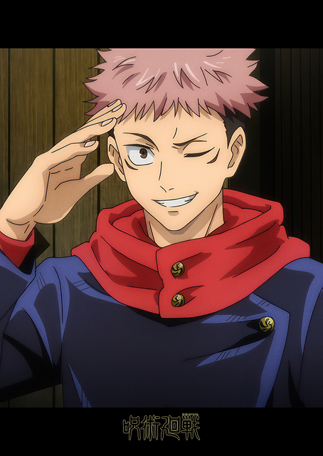 JJK S01: Yuji Itadori's salute / PLATINA