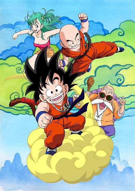 Goku on Nimbus Cloud / platina