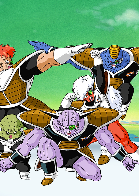 Ginyu Force Members / PLATINA