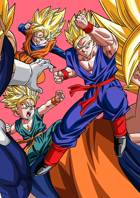 Vegeta and Goku / PLATINA