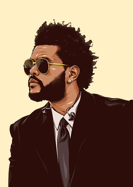 The Weeknd Portrait / platina