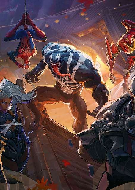 Marvel Rivals Group Venom / PLATINA