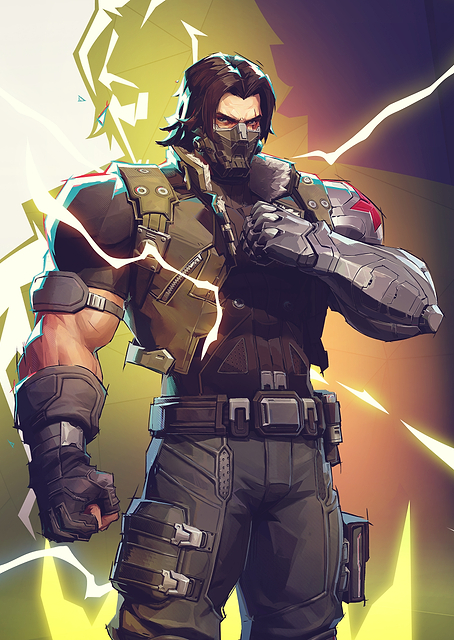 Marvel Rivals Winter Soldier / PLATINA