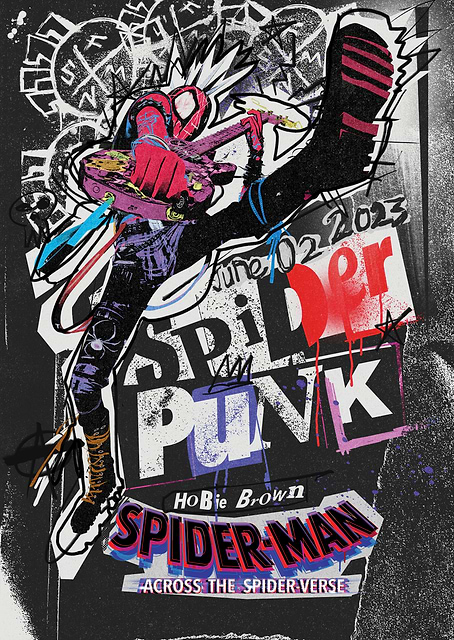 Hobie Brown Spider-Punk / platina