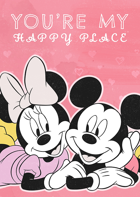 Mickey Minnie Happy Place / PLATINA
