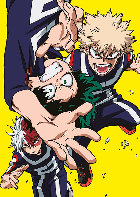 Deku, Bakugo and Todoroki / PLATINA
