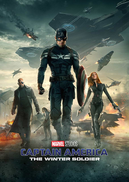 Cap America Winter Soldier / platina