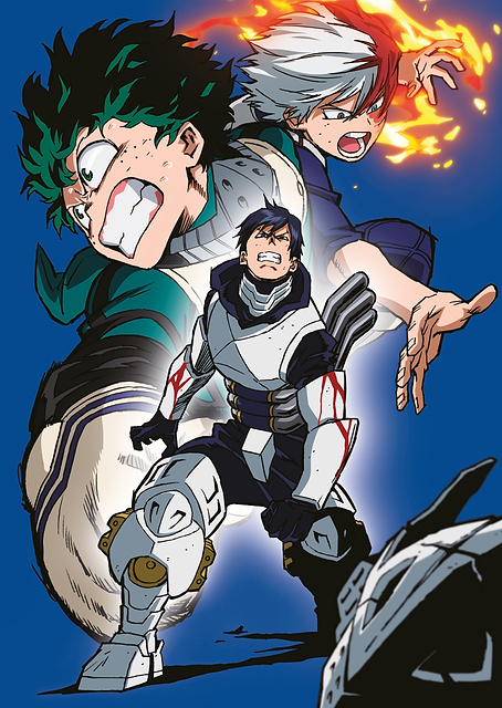 Izuku, Shoto and Tenya / PLATINA