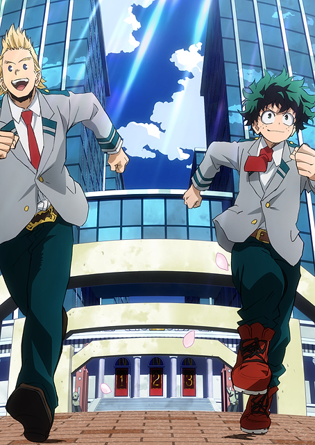 Izuku and Mirio Running / PLATINA