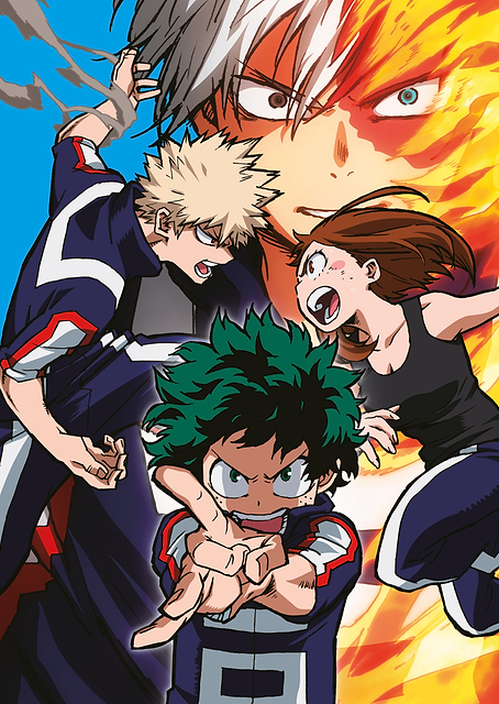 Deku, Bakugo, and Uraraka / PLATINA