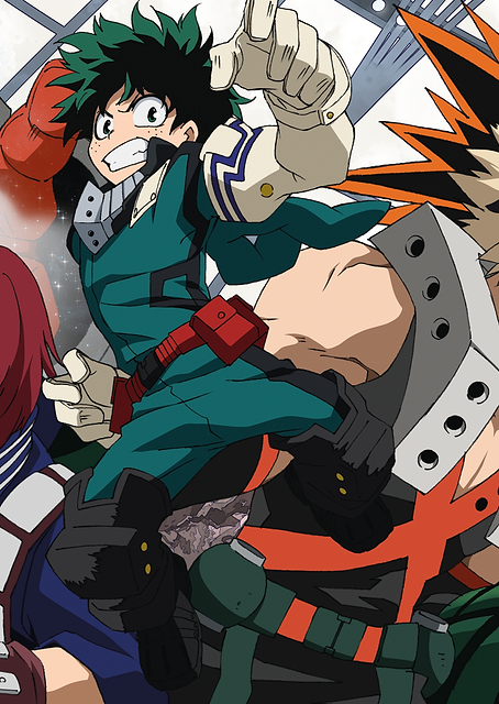 Deku and Bakugo / PLATINA