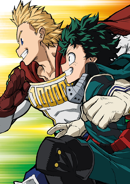 Mirio and Deku / PLATINA