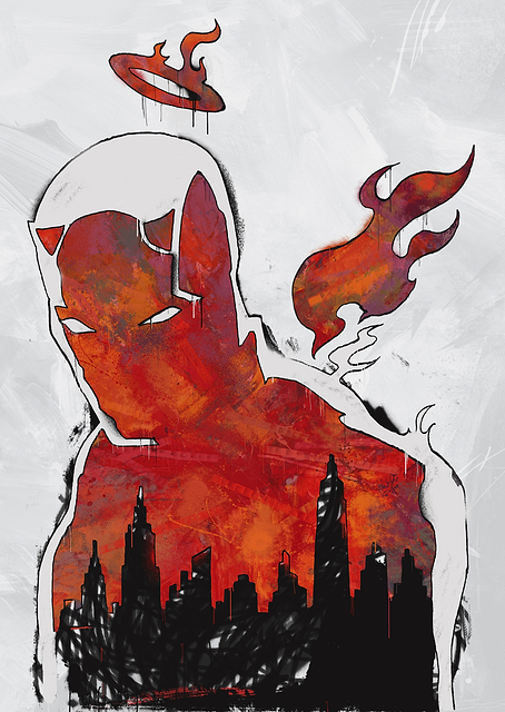 Daredevil Flames / PLATINA