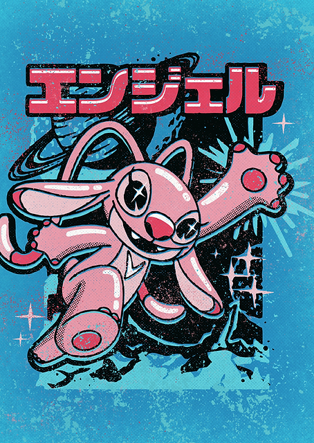 Stitch Angel Kanji / PLATINA