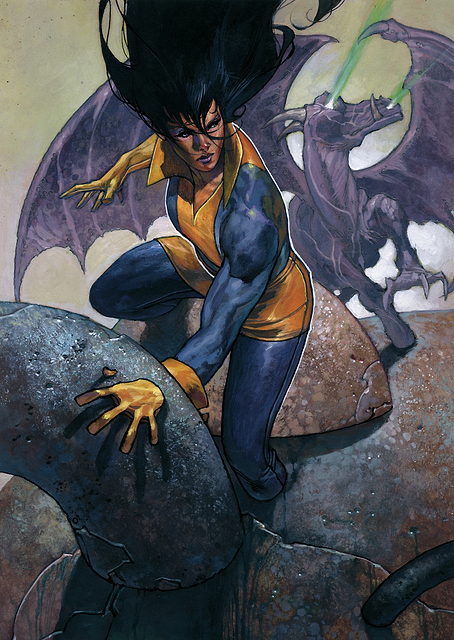 Kitty Pryde in Action / PLATINA