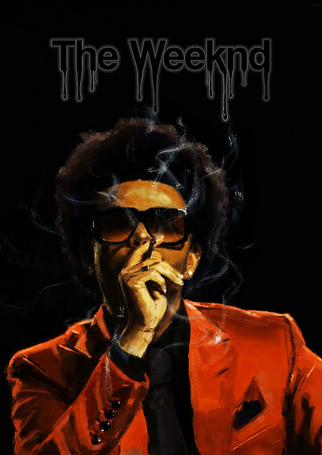 The Weeknd Rare Portrait / platina