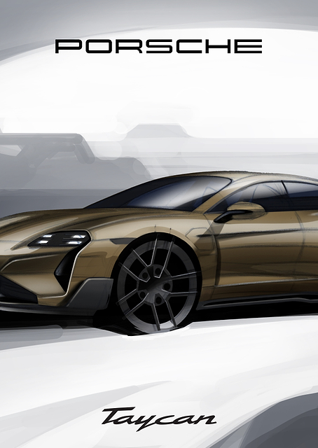 Porsche Taycan Concept / PLATINA