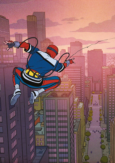 YFN Spider-Man Cityscape / PLATINA