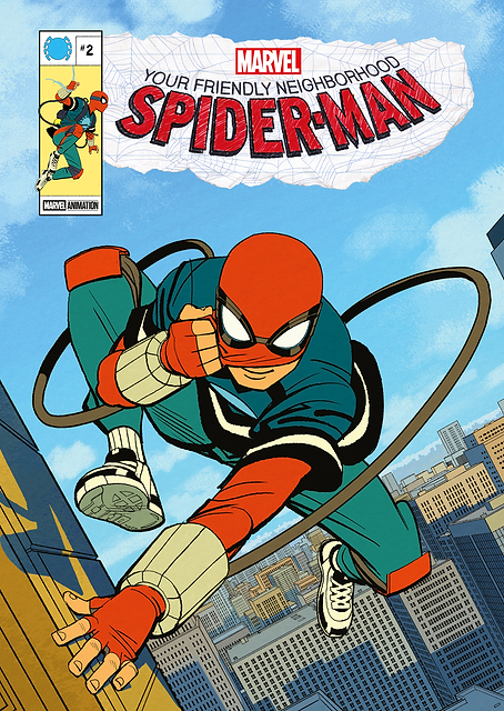 YFN Spider-Man Cover 2 / platina