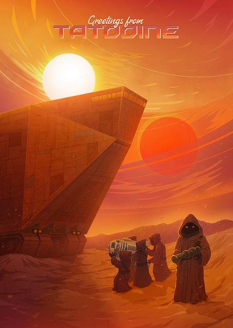 Greetings from Tatooine / PLATINA