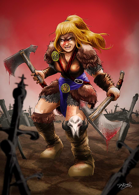 Berserker Warrior / platina