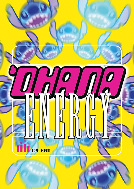 Stitch Ohana Energy / PLATINA