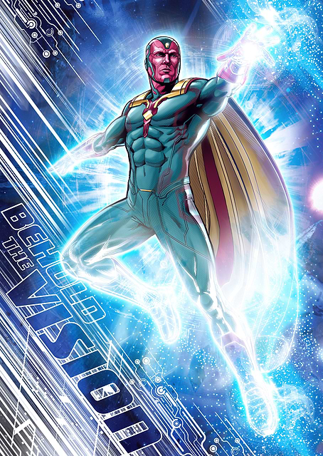 Avengers The Vision / platina