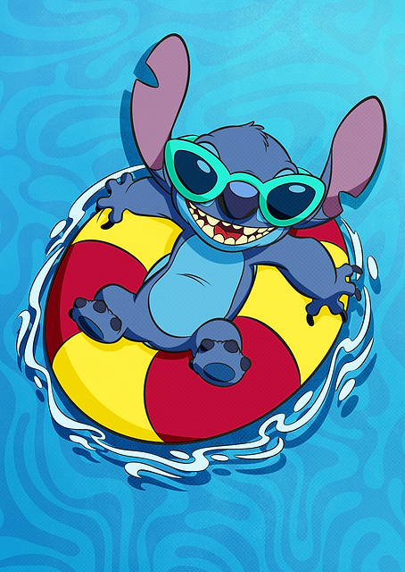 Stitch Floating Waves / PLATINA