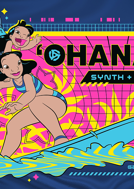 Stitch Ohana Synth / PLATINA