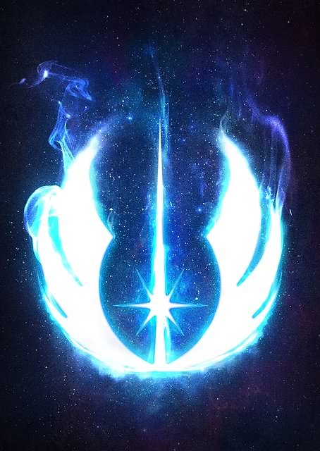 Jedi Order Crest / platina