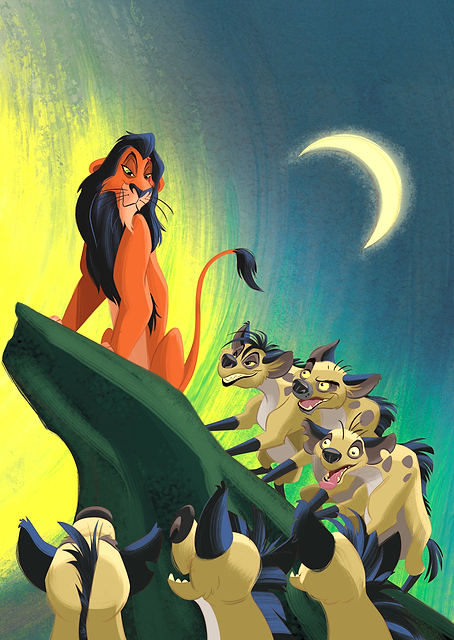 Lion King Scar Hyenas / PLATINA