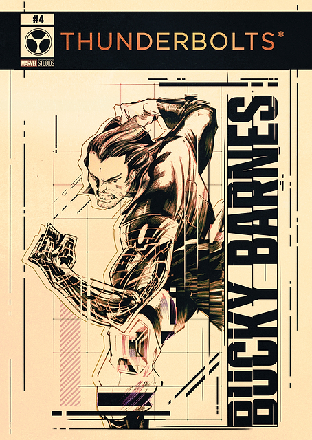 Bucky Thunderbolts Sketch / PLATINA