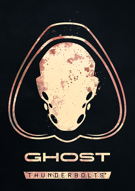 Ghost Thunderbolts Symbol / PLATINA