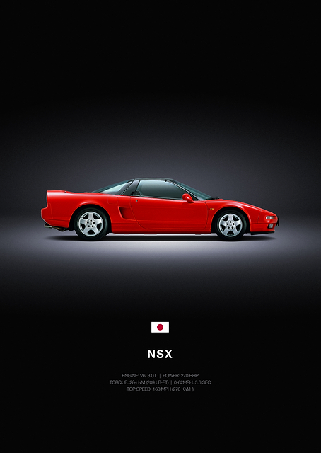 Honda NSX NA1 / PLATINA
