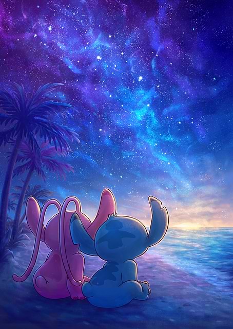 Stitch Angel Cosmic Beach / PLATINA