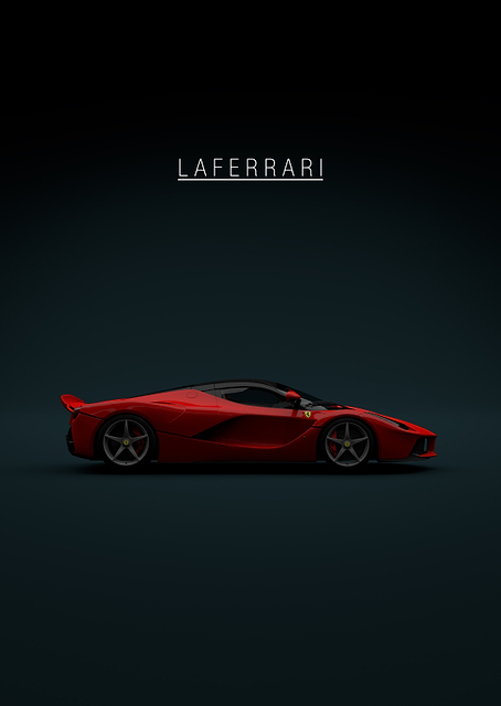 Ferrari LaFerrari Red / PLATINA