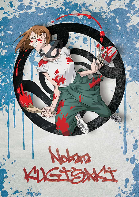 JJK Nobara Kugisaki Graffiti style / platina