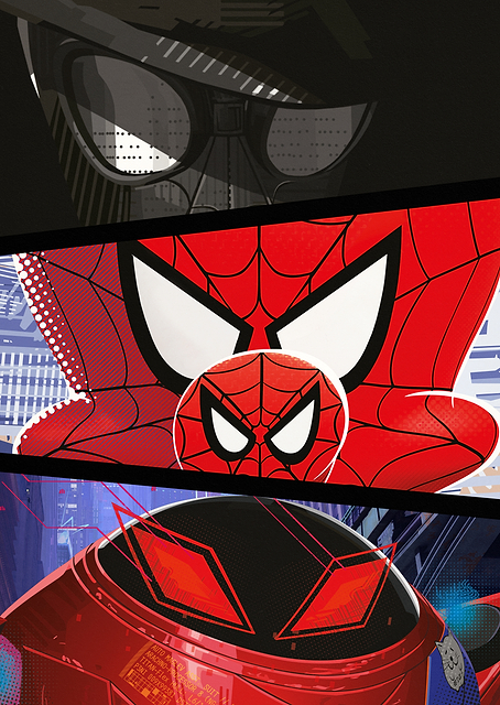 Into the Spider-Verse Eyes Noir Ham SP//dr / PLATINA