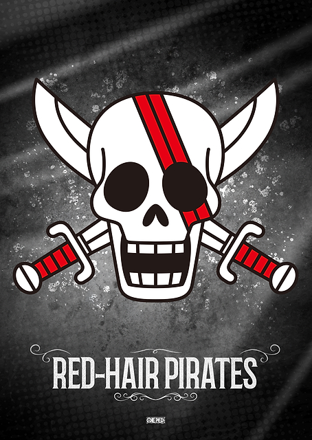 Jolly Rogers Red-Hair Pirates / PLATINA
